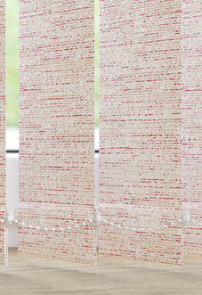 Cassandra, Torch Red - Vertical Blind Slats
